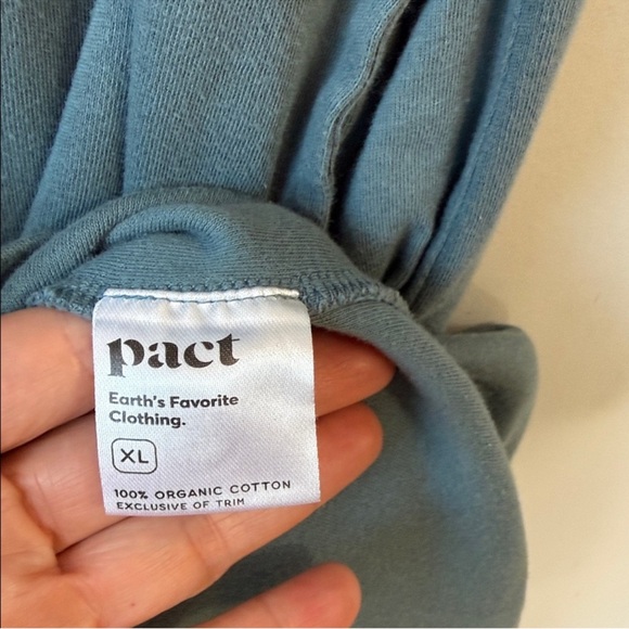 PACT Organic Cotton Airplane Hooded Tank Midi Dress - Picture 9 of 10